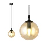 Emibig Pendelleuchte Cosmo Stahl Schwarz | Geeignet für 1x E14 - Max 10W