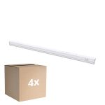 Mehrfachpackung 4x Noxion LED Deckenleuchte Batline V2.0 8W 990lm - 830-865 CCT | 60cm