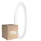 Mehrfachpackung 10x Osram LED Röhre T9 Rund (EM/Mains) 24W 2900lm - 840 Kaltweiß | Ersatz Für 40W