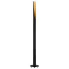 Eglo Stehlampe Barbotto Stahl Schwarz, Gold 4.5W 345lm - 830 Warmweiß | Geeignet für GU10