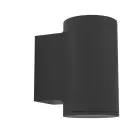 Eglo Wandleuchte Izzalini Außenbeleuchtung Stahl Schwarz 2.8W 250lm - 830 Warmweiß | Geeignet für GU10